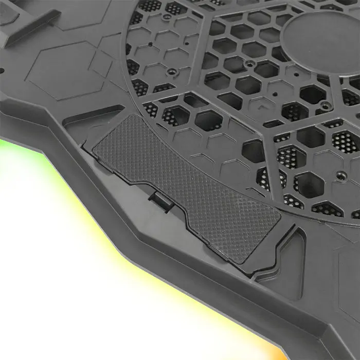 Підставка для ноутбука Esperanza 17" Xalok Notebook RGB Cooling Pad Xa (EGC110) - фото 6