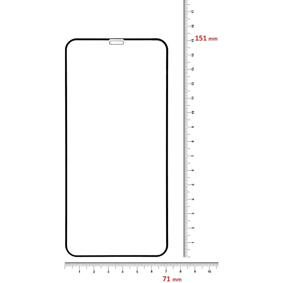 Захисне скло BeCover для Apple iPhone XS Max Black (702623) - фото 3