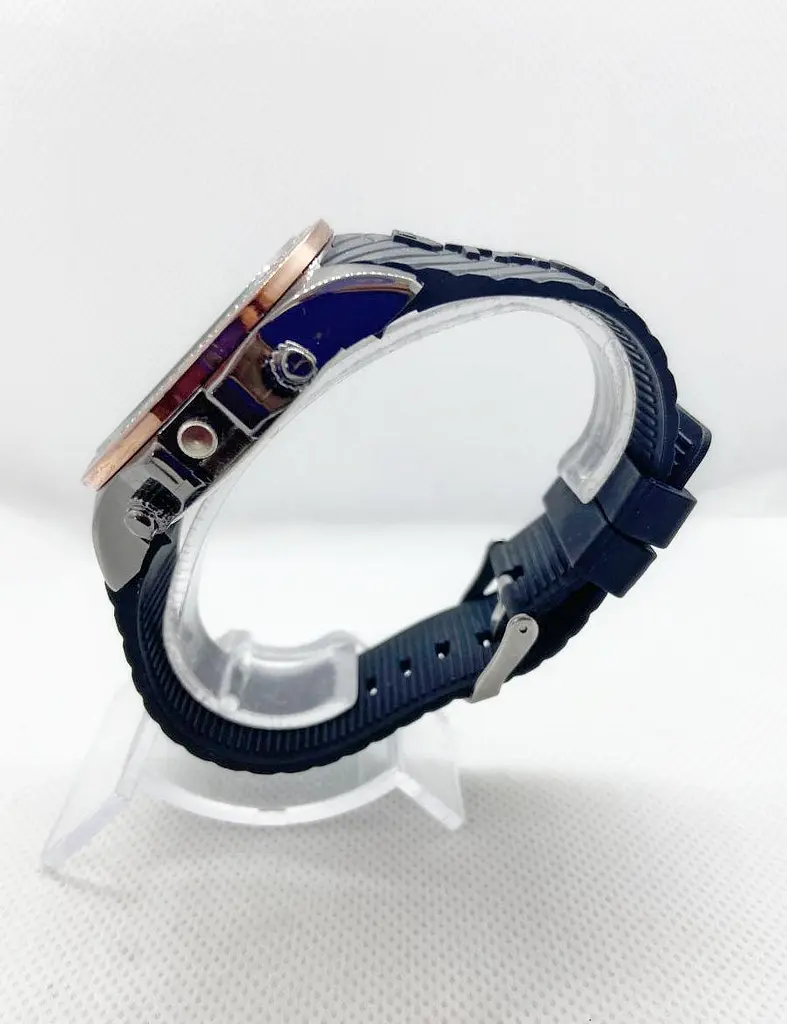 Годинник чоловічий наручний Clockhouse Carrera GMT BMW Чорний з бронзою (IBW878B) - фото 4