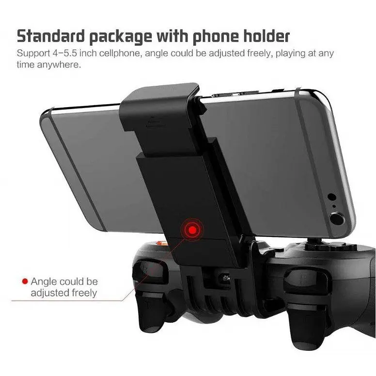 Геймпад Bluetooth джойстик для смартфона iPega PG9078+BT Ninja PC/Android Black - фото 4