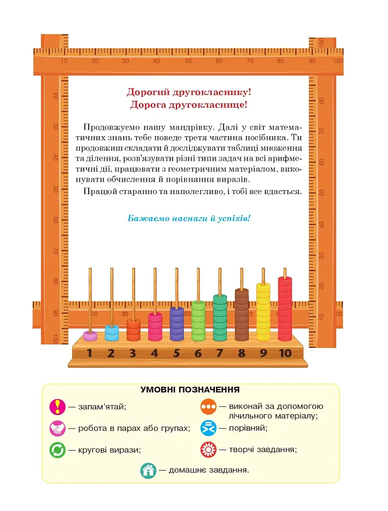 Математика. Навчальний посібник для 2 класу закладів загальної середньої освіти. Частина 3 - фото 2