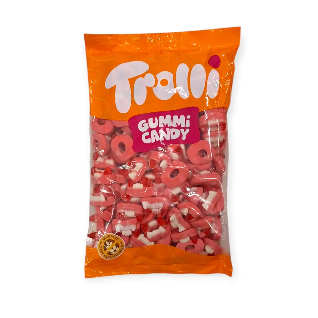 Желейки Trolli Gummi Candy Зуби 1 кг