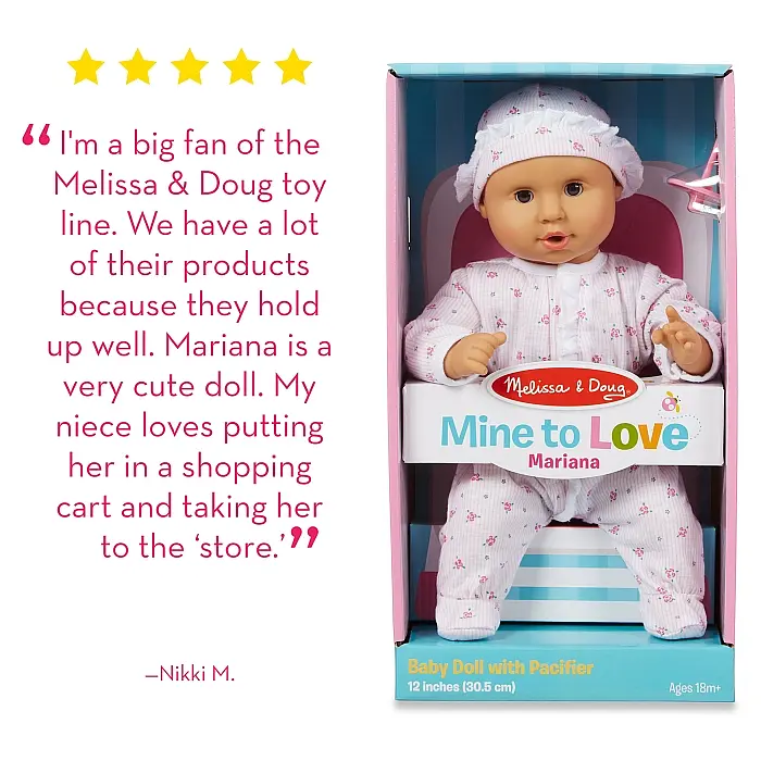 Лялька Melissa&Doug Марія, 30,5 см (MD4912) - фото 6