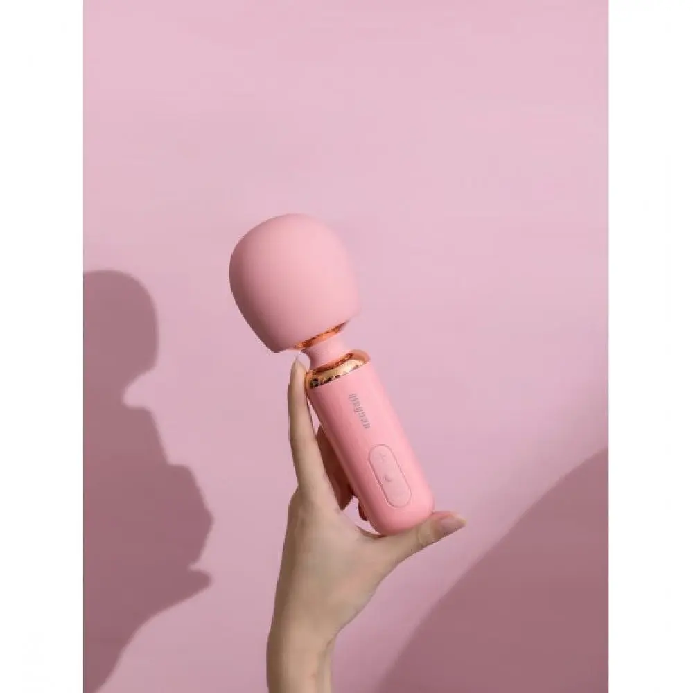 Вібратор Qingnan No.5 Powerful Mini Wand Massager -мікрофон - фото 2