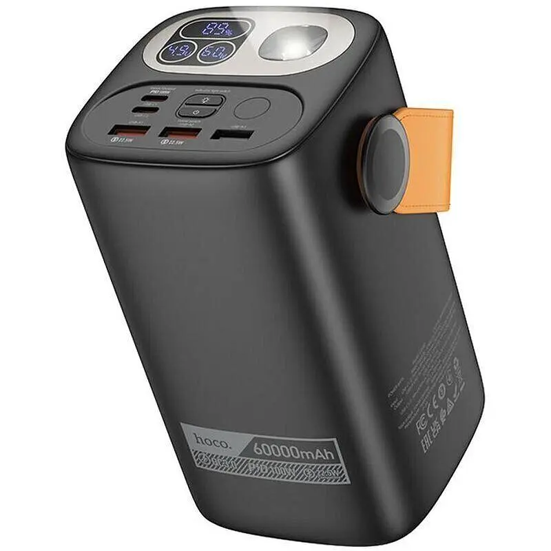 Зовнішній акумулятор Hoco DB160 Astrum 60000 mAh PD100W - фото 2