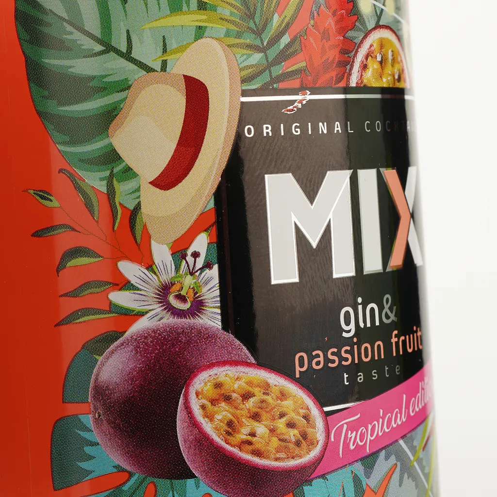 Напій слабоалкогольний MIX Gin&Passion fruit 4% 0.33 л - фото 3