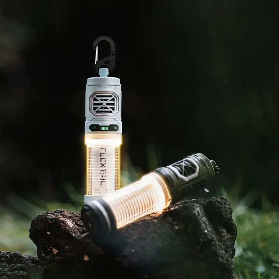 Фумігатор-ліхтар кемпінговий Flextail Tiny Repel S, блакитний - фото 2
