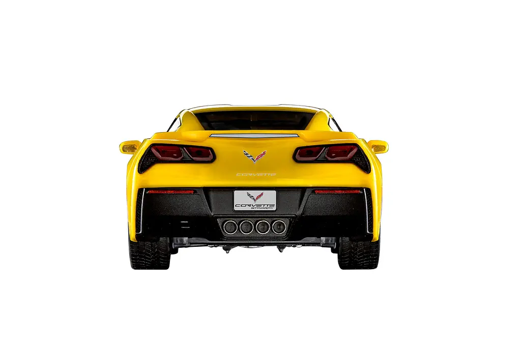 Конструктор Revell 1/24 автомобіль 2014 Corvette Stingray Easy Click жовтий 07825 - фото 4