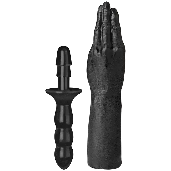 Рука для фістингу Doc Johnson Titanmen The Hand with Vac-U-Lock Compatible Handle, діаметр 6,9 см