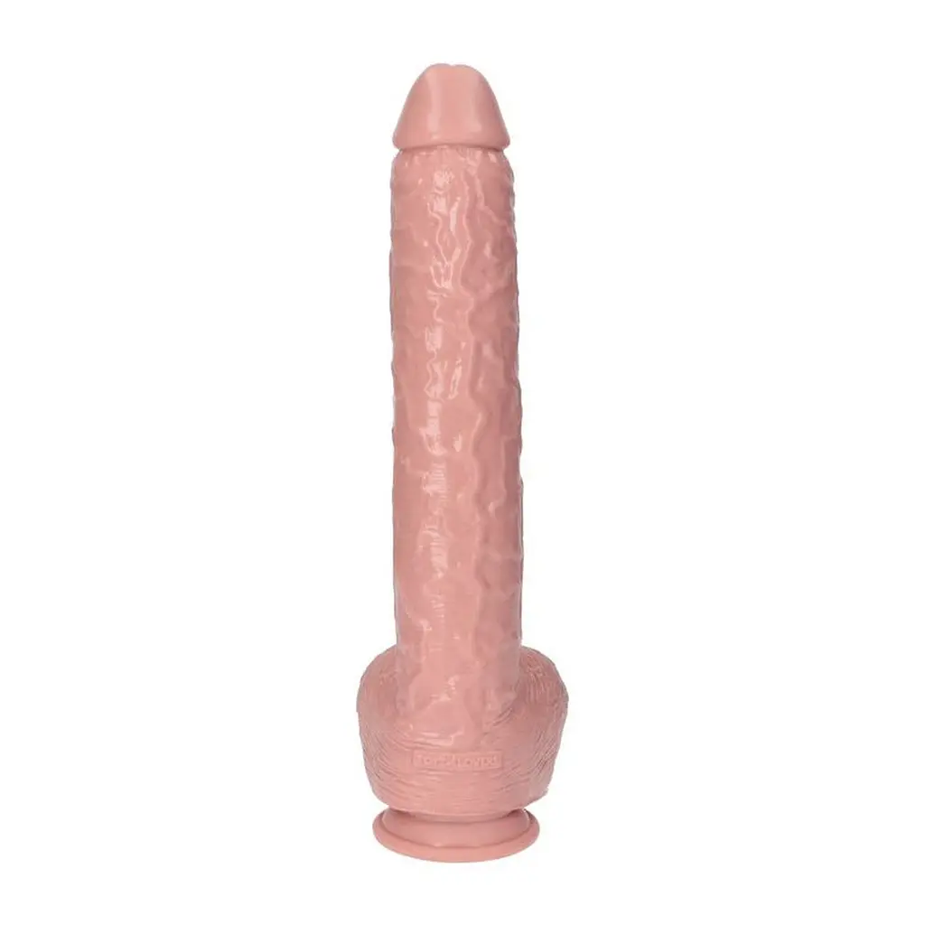 Фалоімітатор Toyz4lovers Italian Cock 15.5", 40 см (тілесний) - фото 4