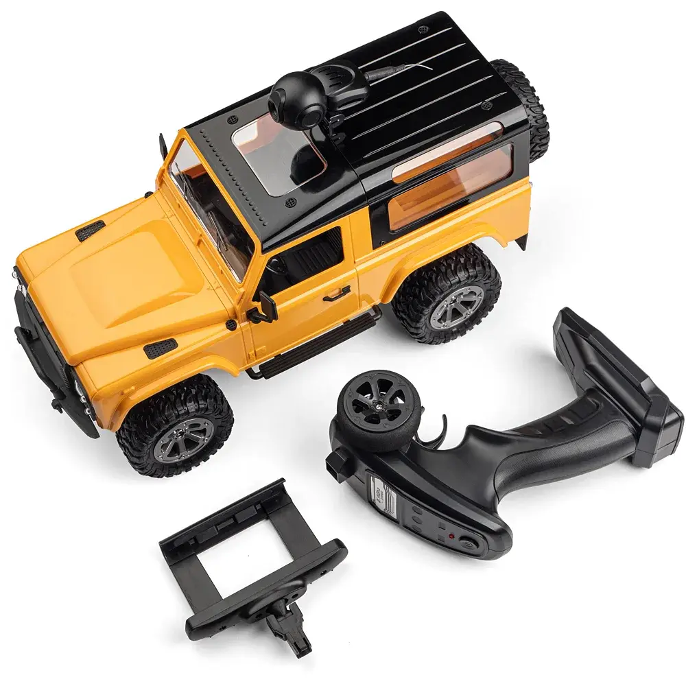 Машинка Otamanko 4x4 повнопривідний позашляховик з камерою жовтий - фото 2