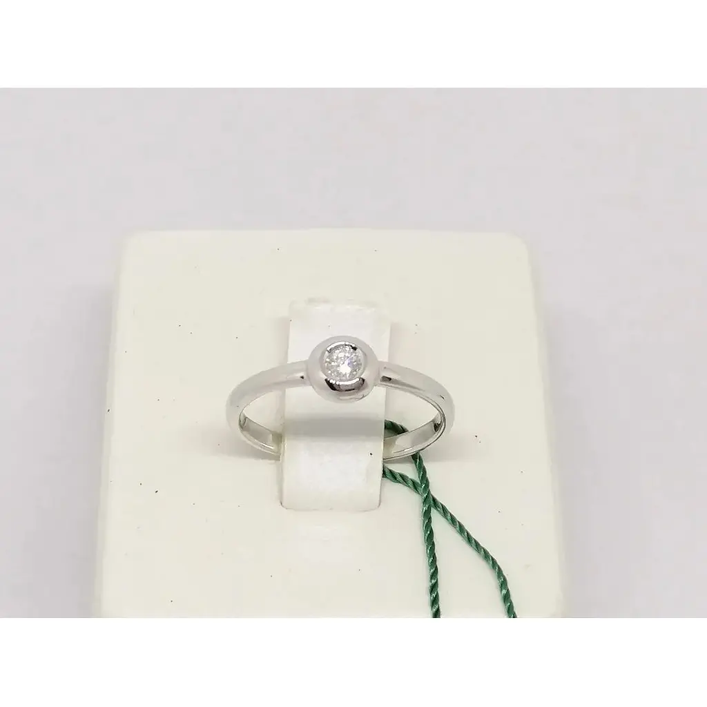 Золоте кільце ЮЗ "Багет" з діамантом. Артикул 15018/1 16 - фото 3