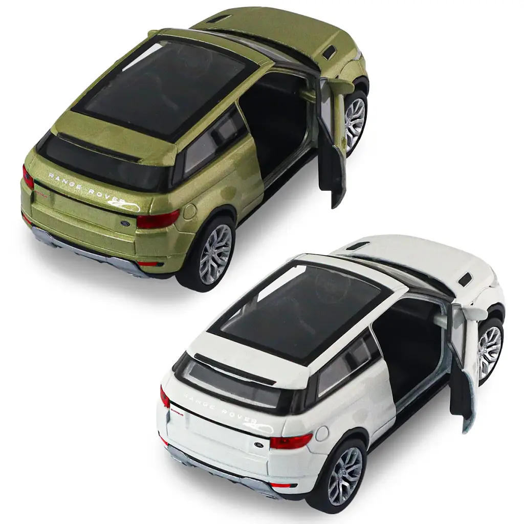 Автомодель - LAND ROVER RANGE ROVER EVOQUE (білий, зелений) - фото 2