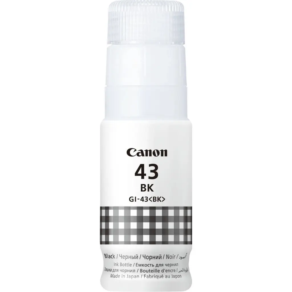 Контейнер з чорнилом Canon GI-43 Black 70 мл (4698C001)