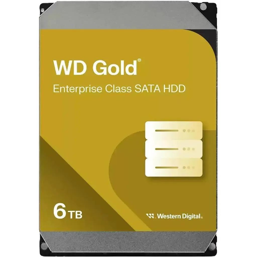 Жесткий диск 3.5` WD Gold Enterprise Class 6ТВ SATA 256MB (WD6004FRYZ) [141174] - фото 2