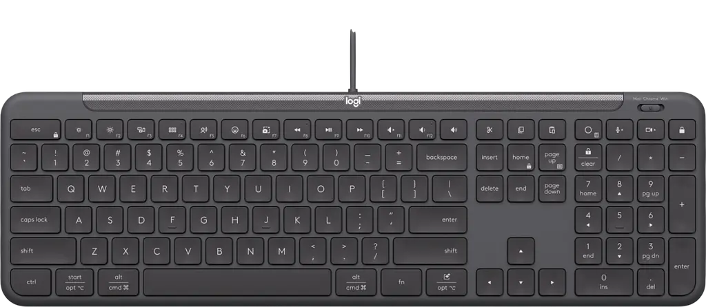 Клавіатура Logitech Signature Slim K620 for Business Graphite (920-013333) - фото 4
