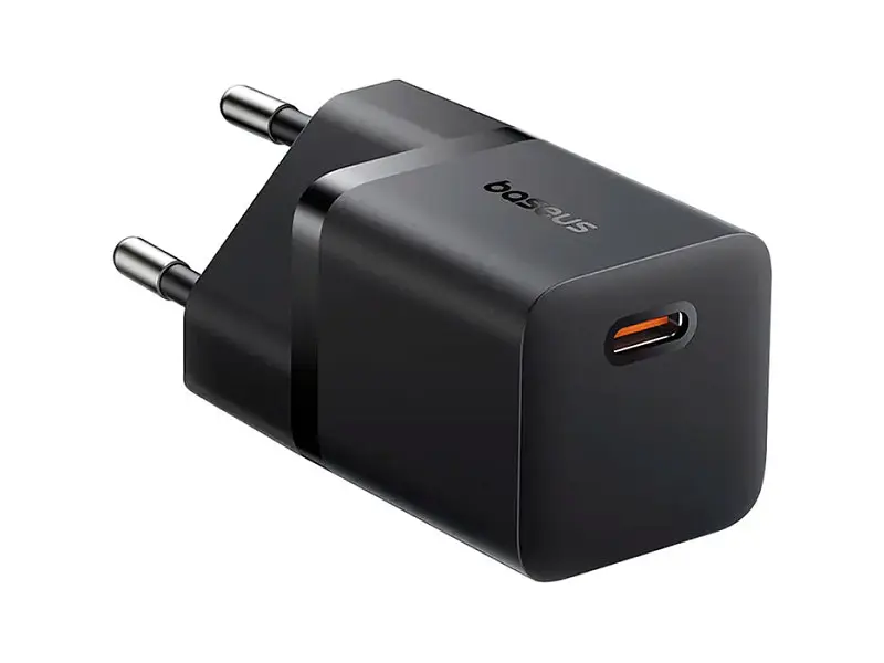 Мережевий зарядний пристрій BASEUS GaN5 Mini Fast Charger 25 W Black (P10110909113-00) - фото 3