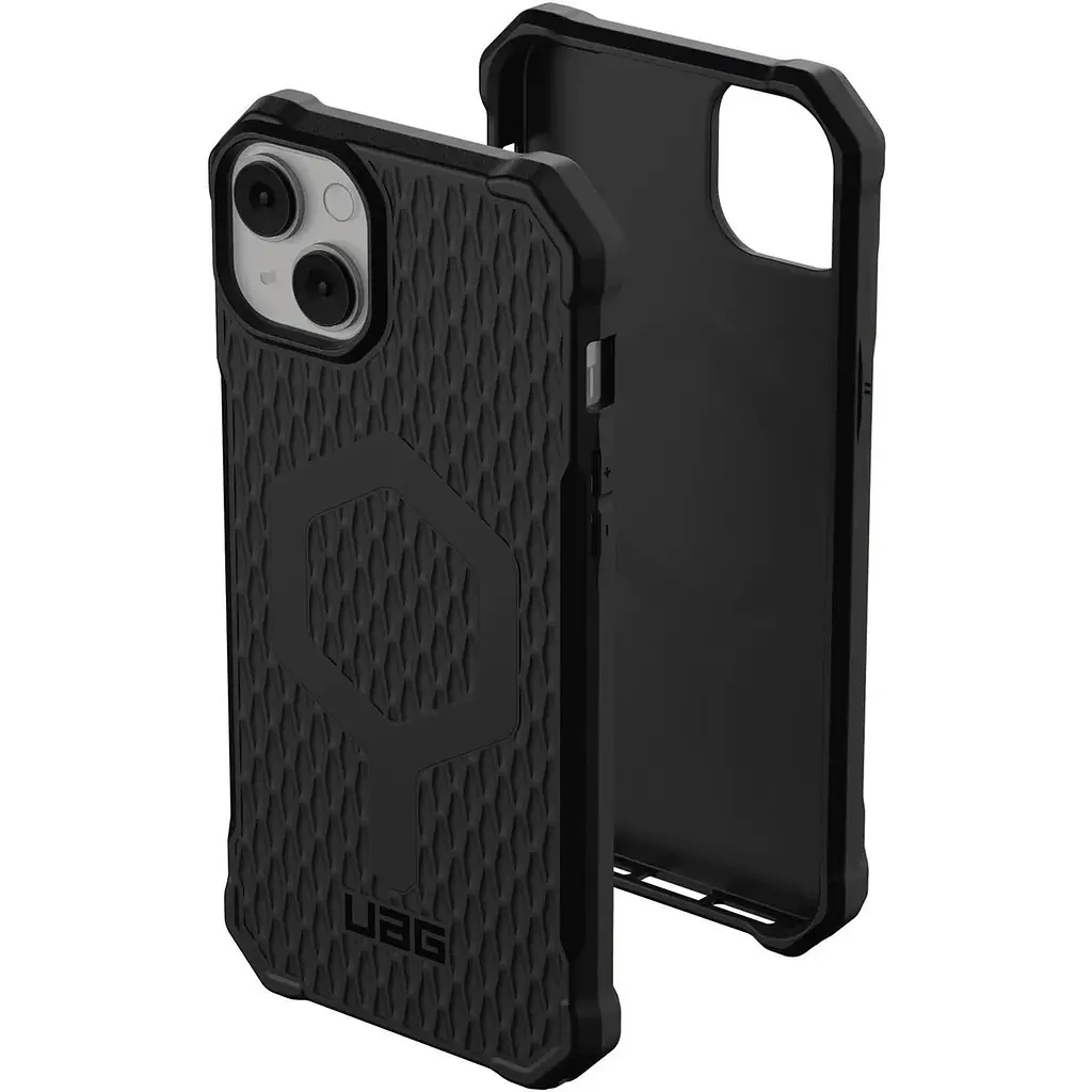Оригінальний протиударний чохол UAG Essential Armor MagSafe для iPhone 14 Plus / iPhone 15 Plus Black (114090114040) - фото 10