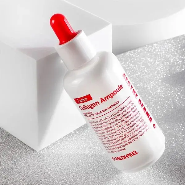 Сыворотка для лица с коллагеном Red Lacto Collagen Ampoule Medi-Peel 70 мл - фото 2