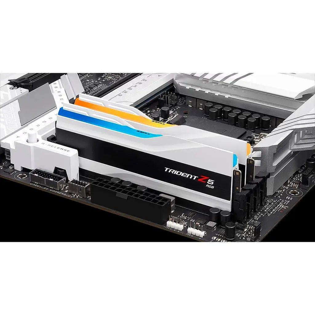 Модуль пам'яті G.Skill DDR5 64GB (2x32) Trident Z5 6400MHz RGB White (F5-6400J3239G32GX2-TZ5RW) - фото 4