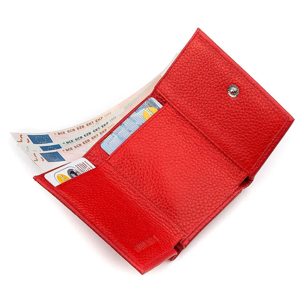 Гаманець ST Leather 18323 (ST440) дуже зручний жіночий червоний - фото 9
