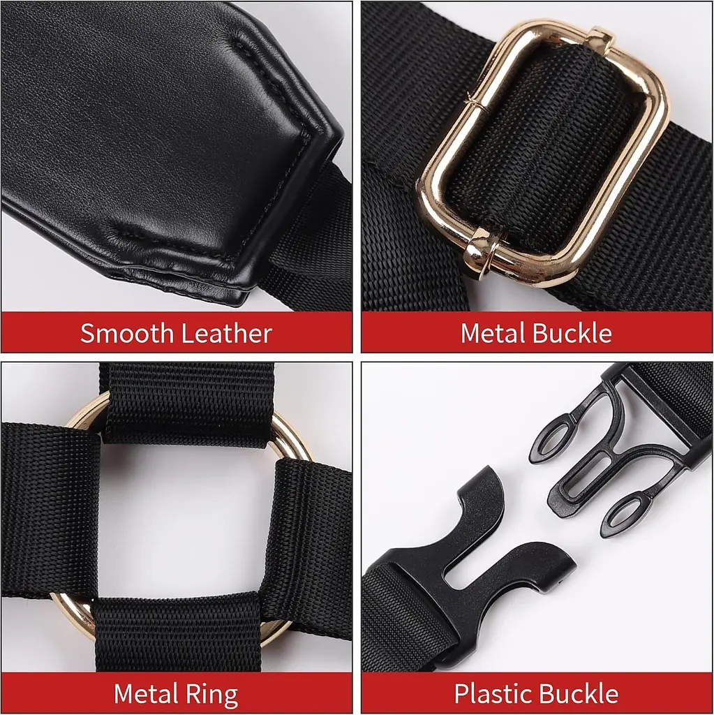 БДСМ-набір LOCKINK YEAHWOW Black Doggy Style Saddle set SX2845 104348 - фото 6