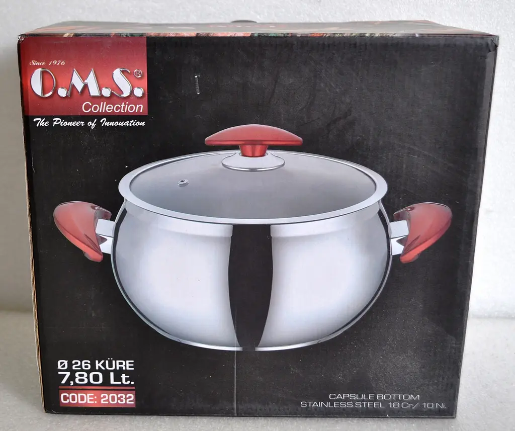 Каструля O.M.S. Collection 2032-26 см 7.8 л - фото 8