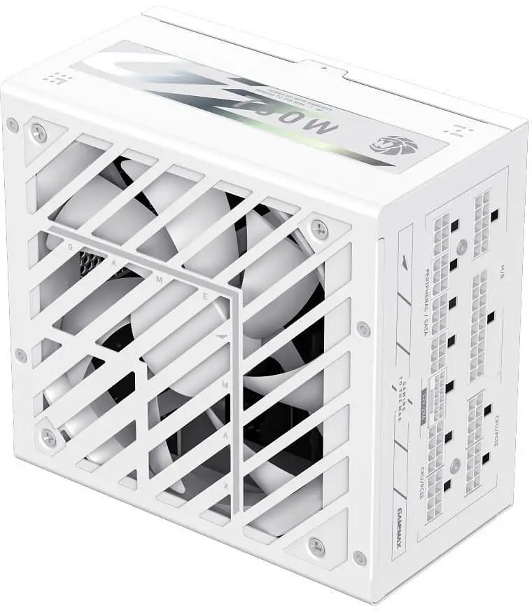 Блок живлення GameMax GZ 750G 750W ATX 3.1 80+ Gold (GZ 750G WH) White - фото 4