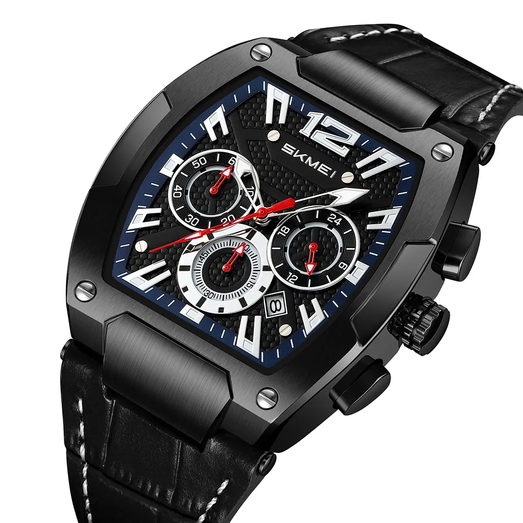 Чоловічий наручний годинник 9357BKBK Black Skmei acs0030884 - фото 2