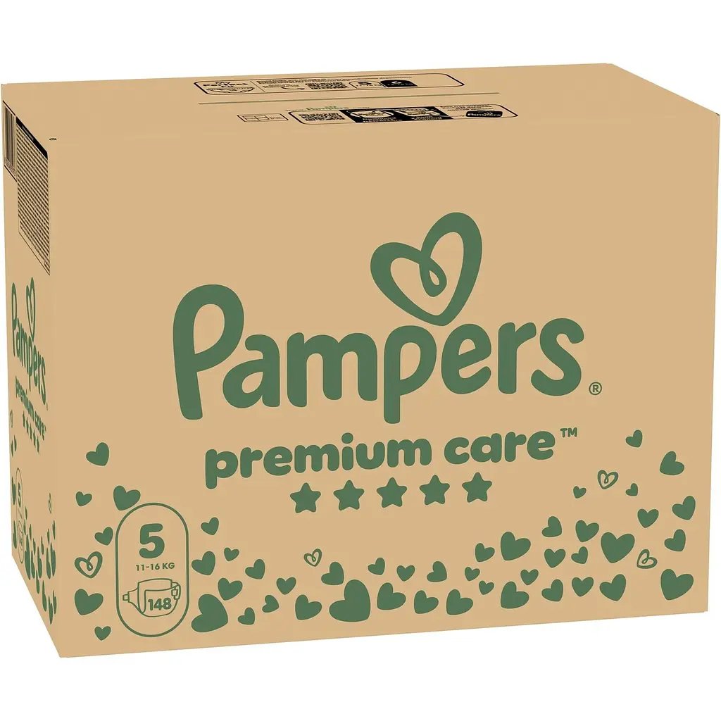 Уценка. Подгузники Pampers Premium Care 5 (11-16 кг) 148 шт. - фото 2