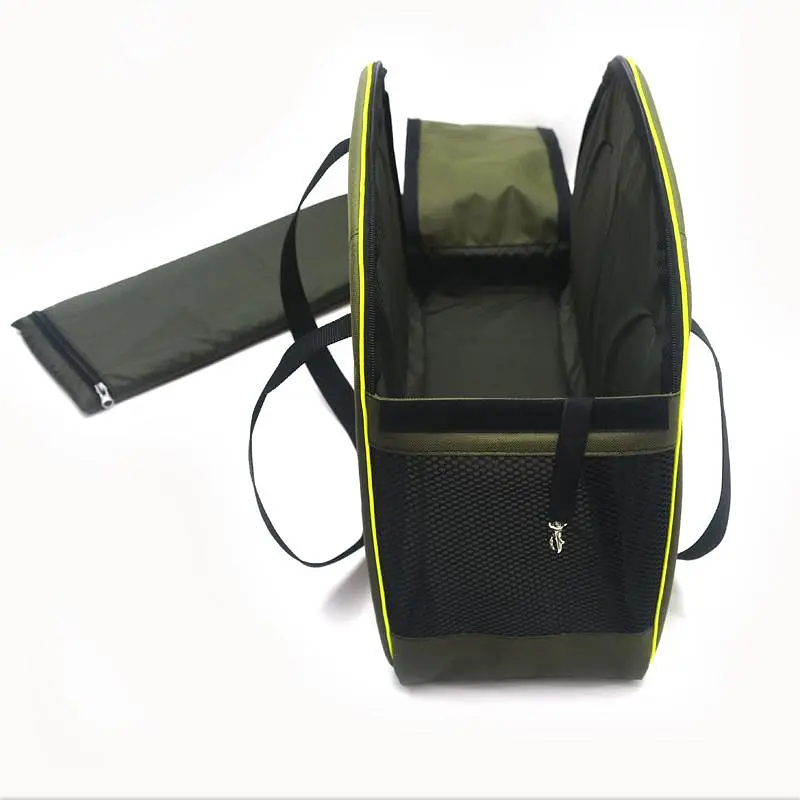 Сумка переноска для собак и кошек Шик хаки №1 180х500х315 мм - фото 3