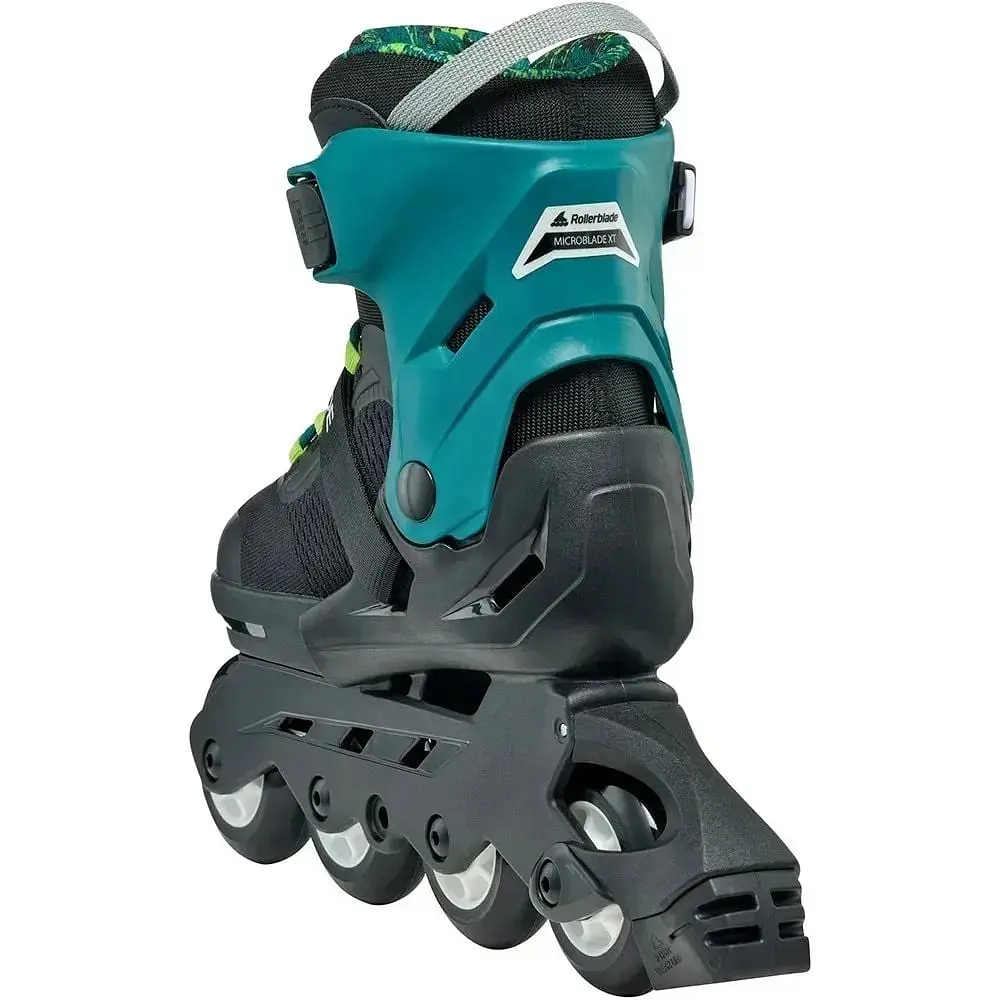 Ролики Rollerblade Microblade XT 28-32 Black/Green (1012-86B0751520-NG02-28-32) - фото 5