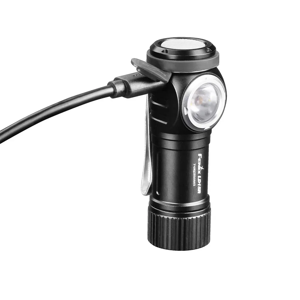 Ручний міні ліхтарик Fenix LD15R Cree XP-G3 500лм micro-USB (біле + червоне світло) Чорний - фото 2