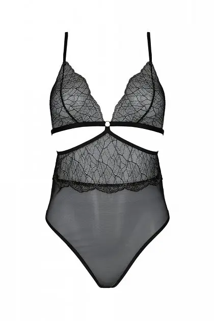 Корсет напівпрозорий Passion Amberly Corset, 4XL/5XL - фото 3