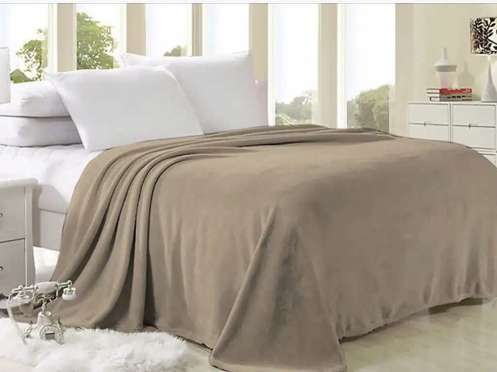 Покривало Ecotton, 220х200 см, бежевий (21641) - фото 2