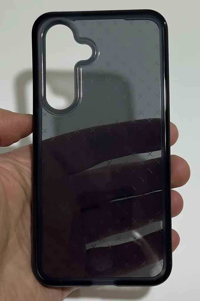 Оригінальний протиударний чохол для Samsung Galaxy S24/S25 Tech21 Evo Check Black силіконовий (S921/S931) - фото 6