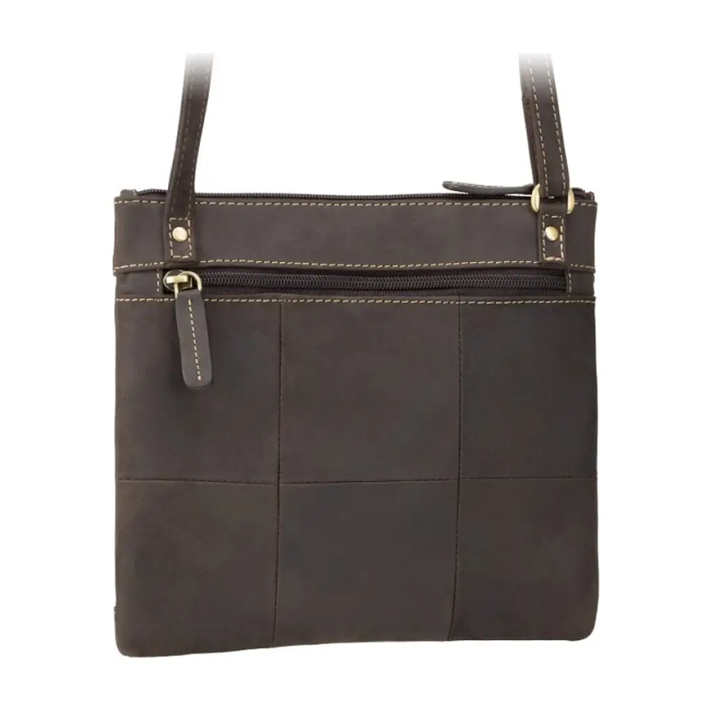 Сумка Visconti 18608 Slim Bag Oil Brown (18608 OIL BRN) - фото 4