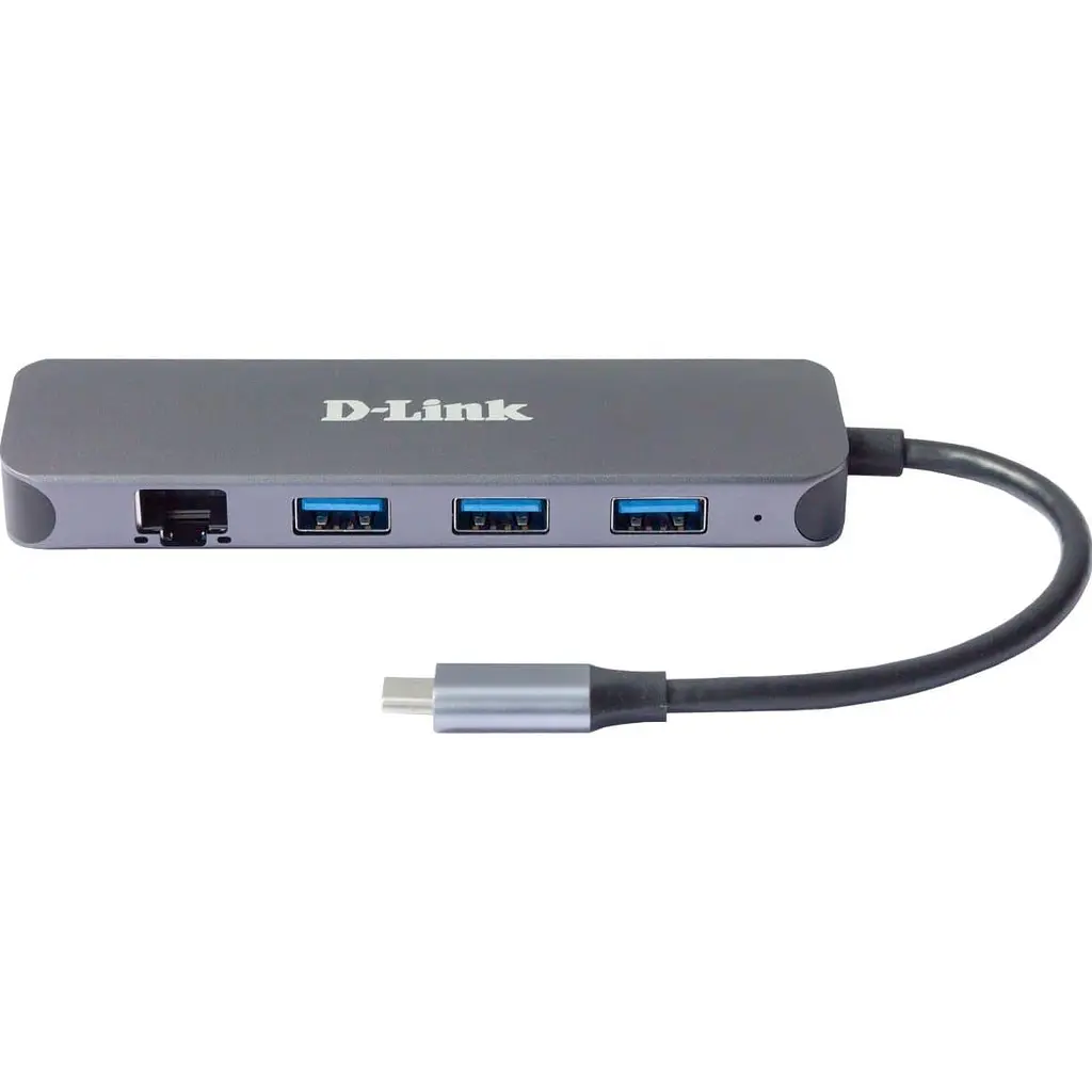 USB-Хаб D-Link USB Type-C DUB-2334 (DUB-2334/A1A) - фото 2
