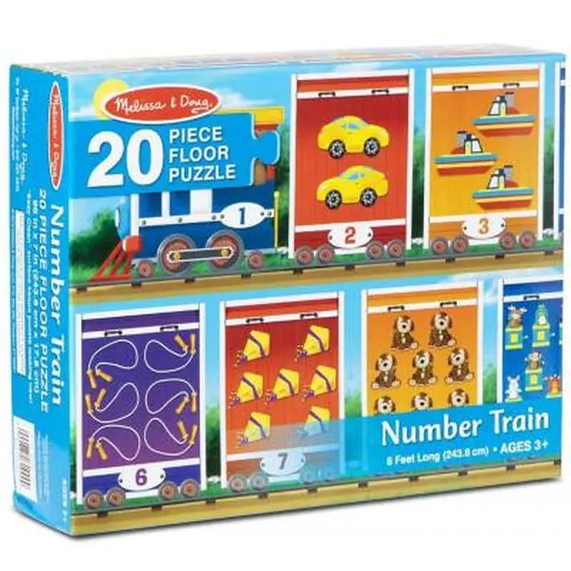 Пазл Melissa&Doug Мега "Номери вагонів", 20 елементів (MD31000) - фото 4