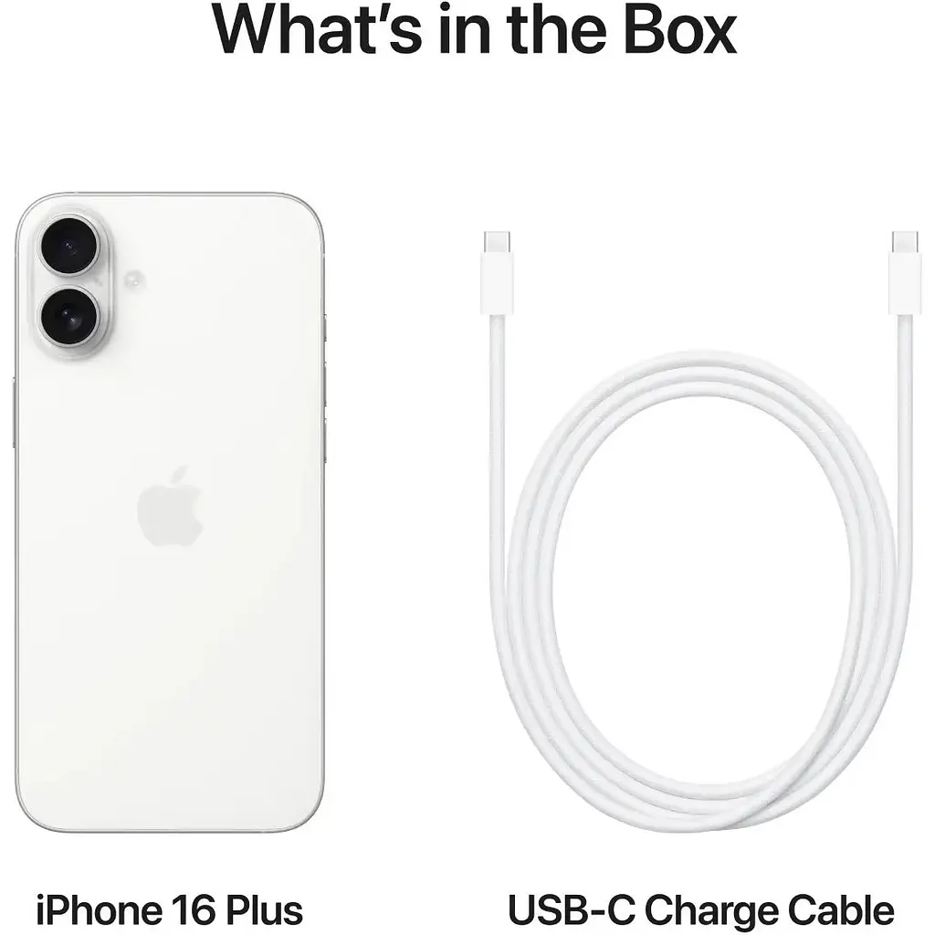 Смартфон Apple iPhone 16 Plus 128GB White (MXVV3) [114836] - фото 8