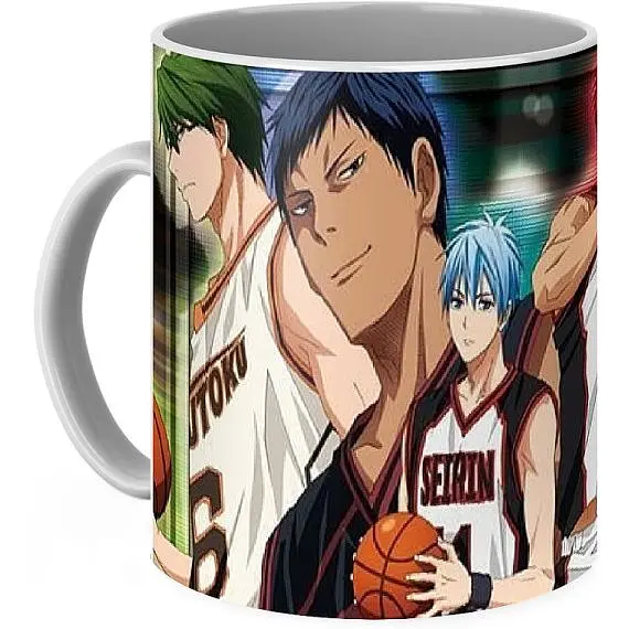Кухоль GeekLand Kuroko no Basuke Баскетбол Куроко  KB.02.08 330 мл білий - фото 3