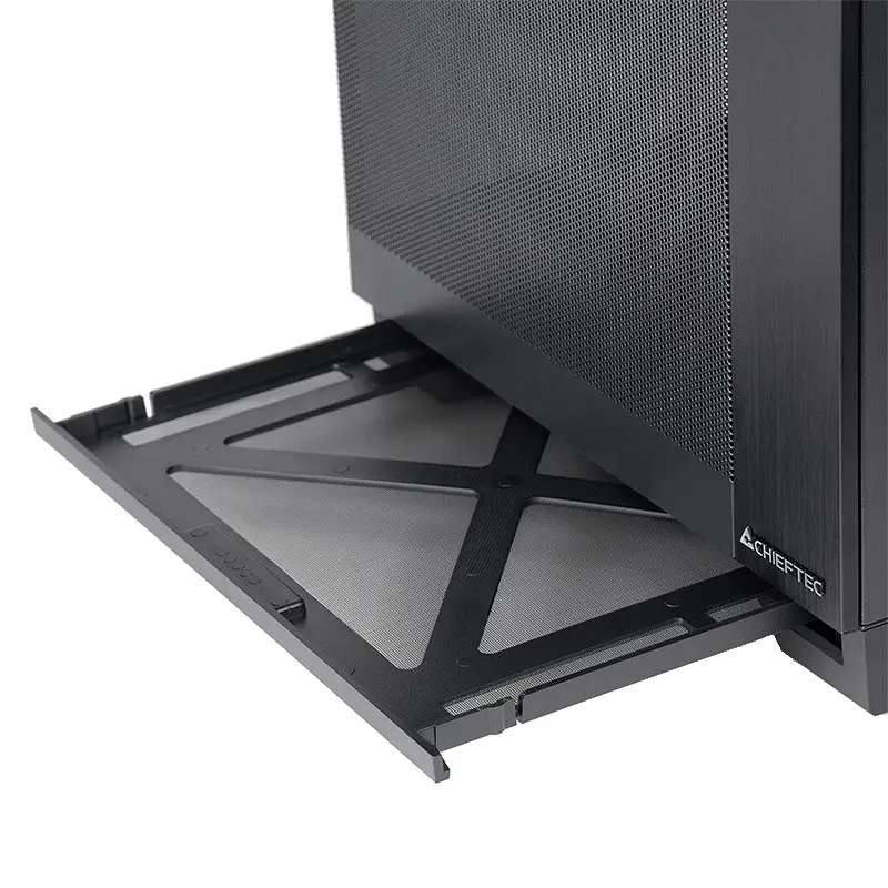 Корпус Chieftec VISIO AIR GM-30B-M-OP ATX, без Блок живлення, Чорний - фото 8