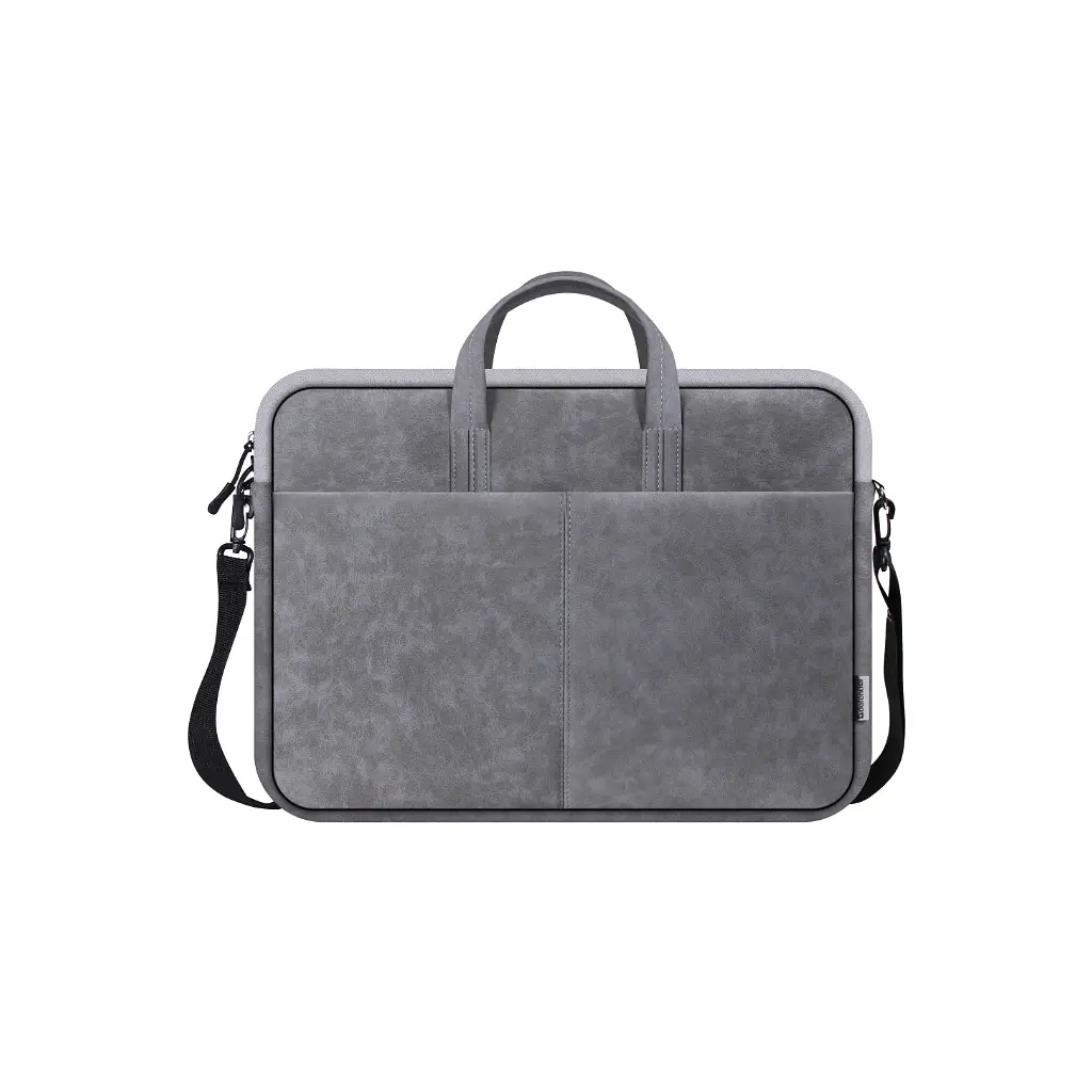 Сумка для ноутбука Defender 15.6" Solid PU gray (26088) - фото 3