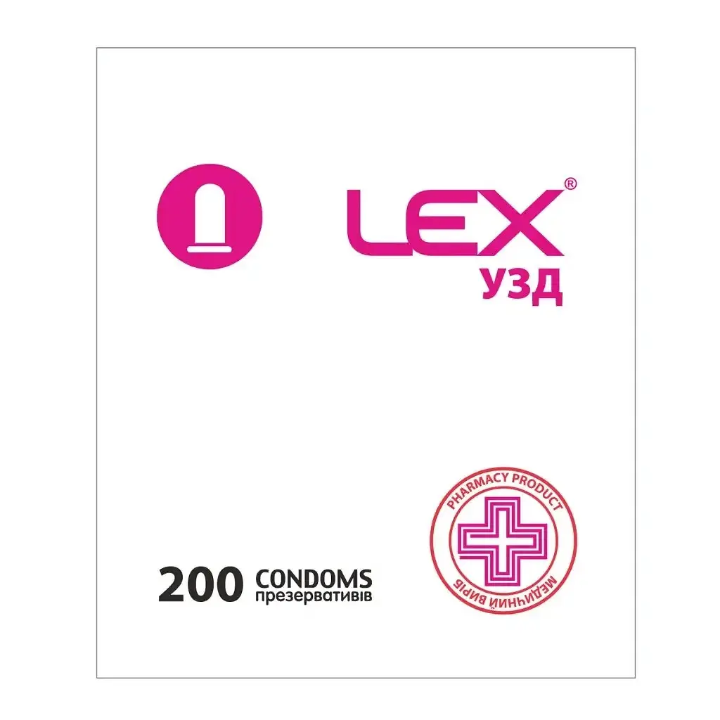 Презервативи для УЗД Lex без змазки 200 шт. / Насадка презерватив для ректовагінальних досліджень - фото 2