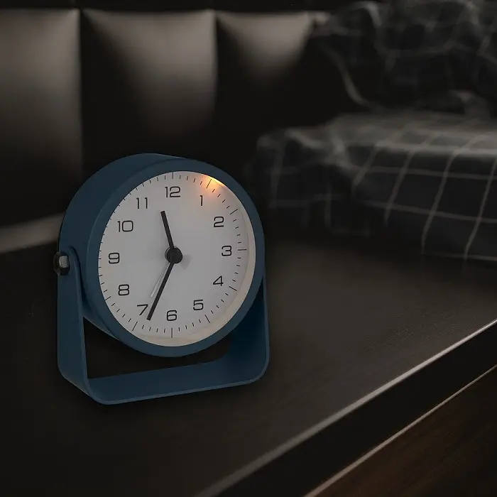 Будильник TFA "Design" безшумний синій 99x42x101 мм (60104206) - фото 6