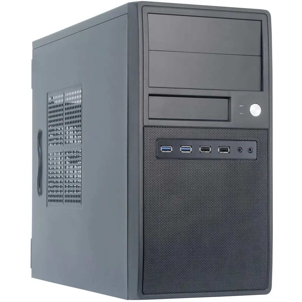Корпус Chieftec MESH CT-04B-OP, без БЖ, 2xUSB3.0, mATX, Black (CT-04B-OP) - фото 3