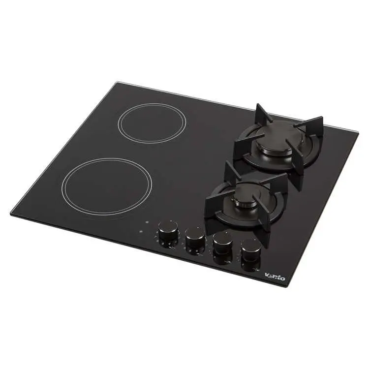 Варочная поверхность Ventolux HG622 B9G RCS комбинированная BK - фото 2