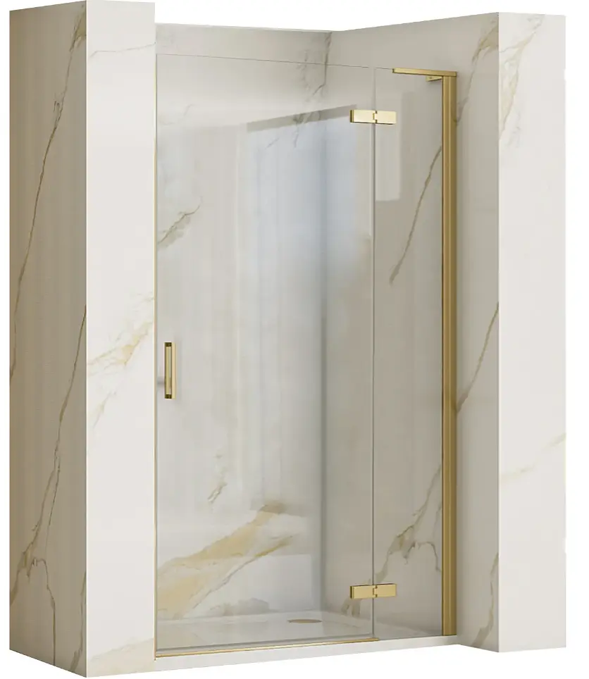 Душові двері Rea Hugo 100 brushed gold REA-K8413