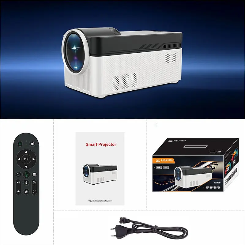 Мультимедійний смарт проектор Magcubic HY450 1080P 2/32 Гб 900 ANSI Android 11 - фото 2
