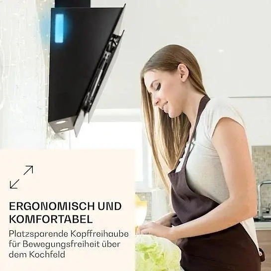 Вытяжка Klarstein Aurora Eco 90 (10039929) - фото 4